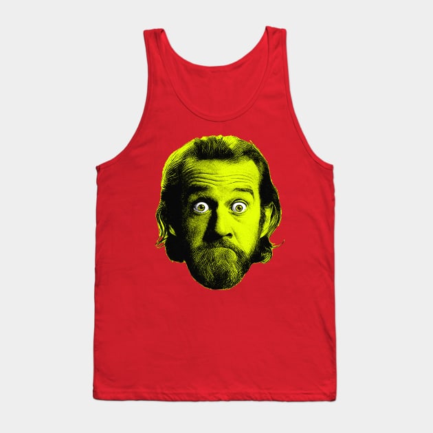 George Carlin /// Punksthetic Fan Artwork Tank Top by DankFutura